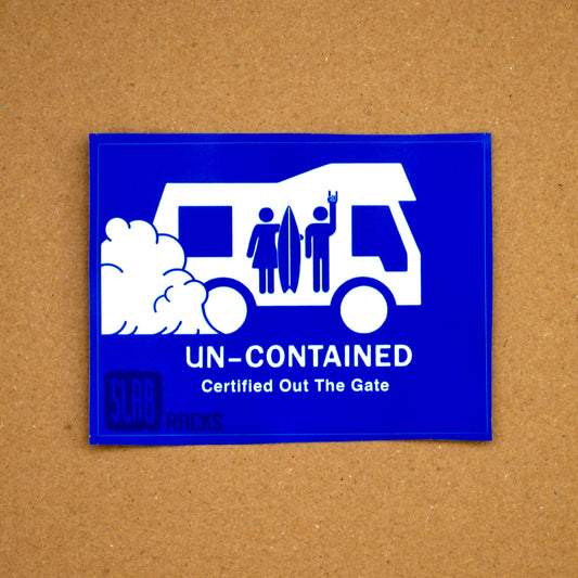 UN-CONTAINED Sticker